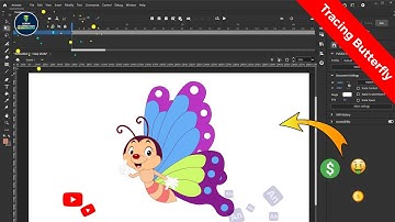 How To Make Butterfly Tracing | 2D Animation Courses Online | Adobe Animate |  @learn2danimation
