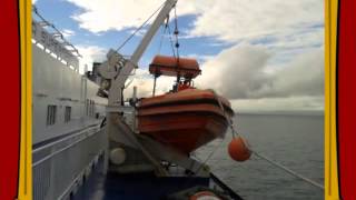 Onboard the Stena Superfast VII