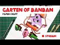 How to draw garten of banban paper craft by toony moony art