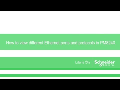 How to View Ethernet protocols in PM8240