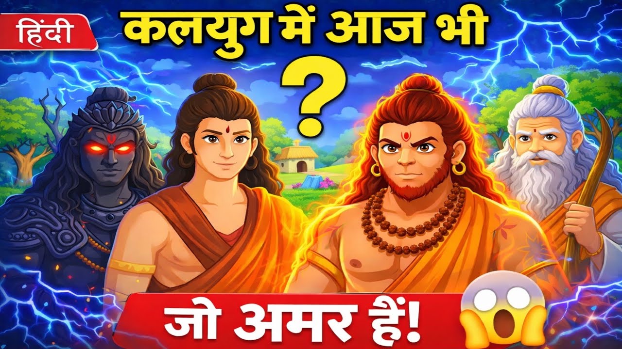 8 अमर लोग जो कलयुग के अंत तक जीवित रहेंगे by PARAMATMA Motivation 