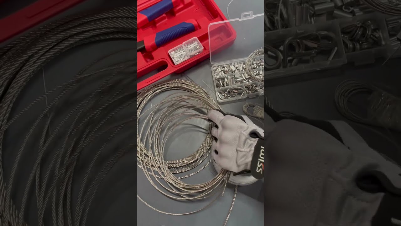 How To Crimp Wire Rope Efficiently With The ICP 1608MTK Crimping Tool Kit
