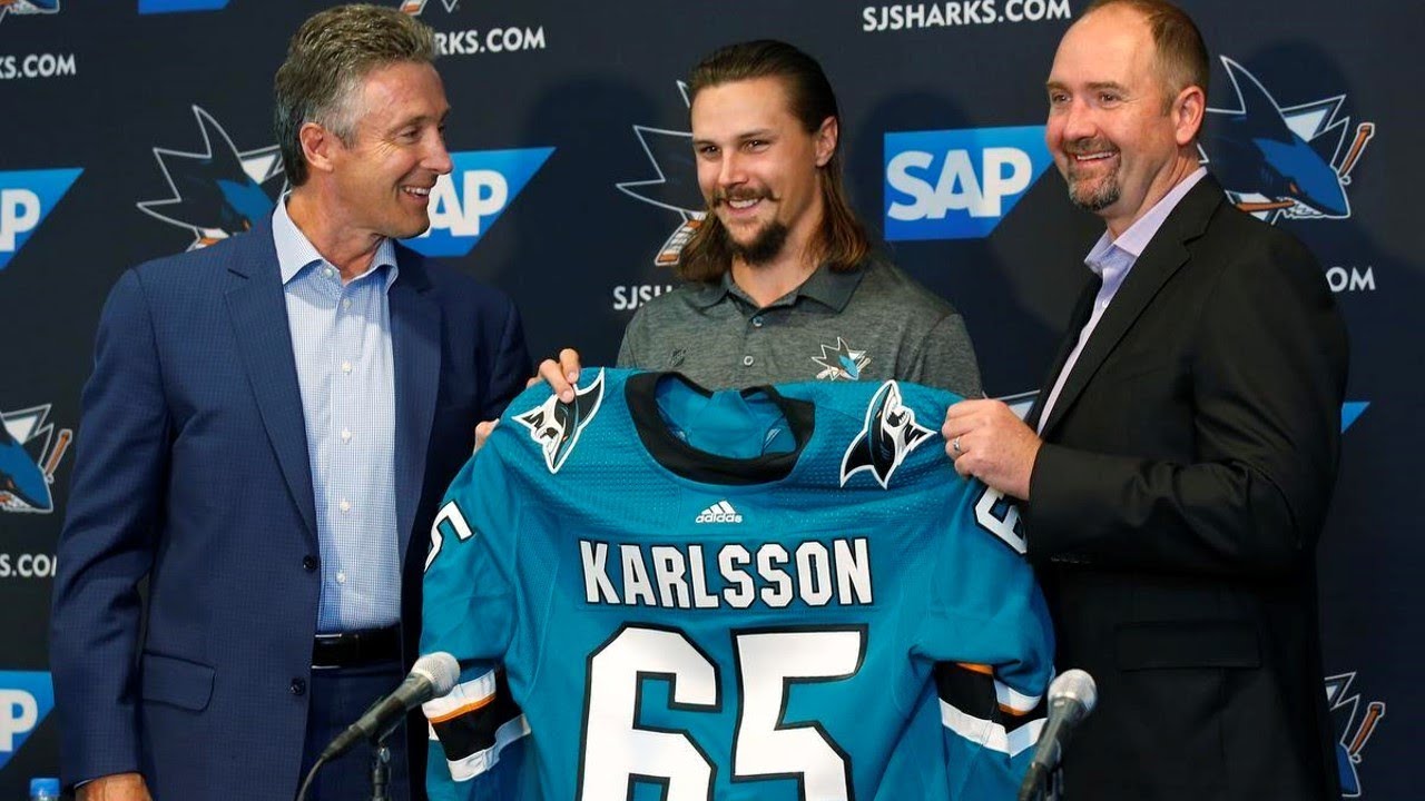 Erik Karlsson's uncertain summer is over. The defenseman is eager to get to  work with the Penguins - The San Diego Union-Tribune