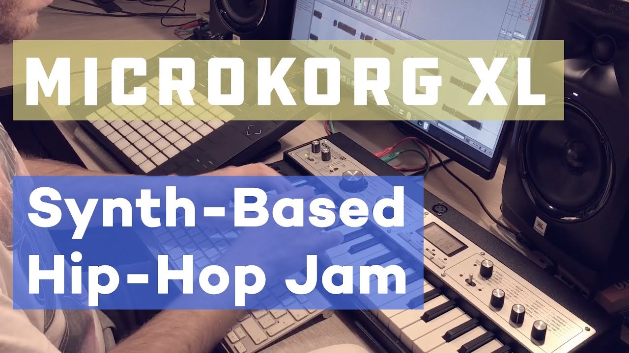 Quick Synth-based Hip-Hop Beat w/ Microkorg XL maschine mk2 precio