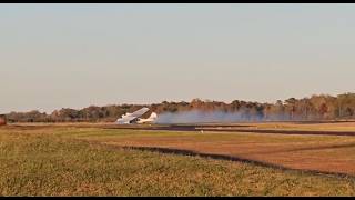 Consolidated PBY-5A Catalina Landing Gear Collapse at Mark Anton Airport, Tennessee (Oct 31, 2025)