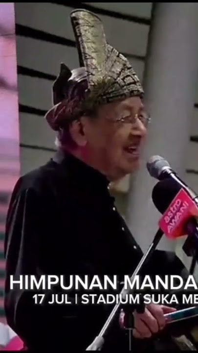 Tun Madey meroyan minta PMX Anwar turun - Stadium Suka Menanti, Kedah 17/7/2025