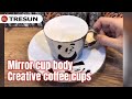 Personalized coffee cup, electroplated reflective creative design, Which one do you like?