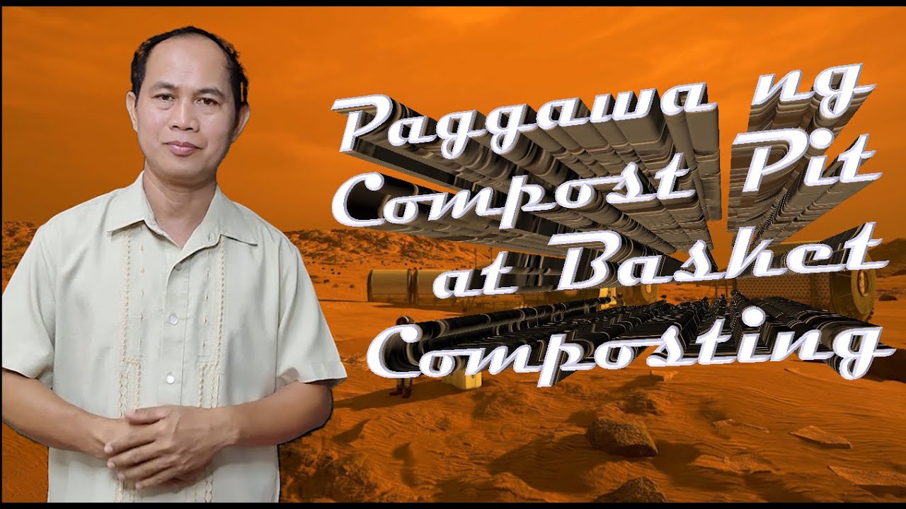 Paggawa ng Compost Pit at Basket Composting - YouTube