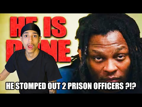 HE STOMPED OUT 2 PRISON OFFICERS ?!? 😱 NONSTOP.GAVIN reaction ! 