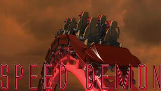 Speed Demon -  Intamin launched  No limits 2 coaster