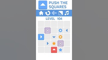 Push the Squares Walkthrough Level 104 answers