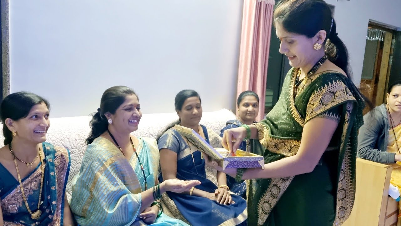 प्रजासत्ताक दिन..🇮🇳 बहिणीच्या घरी हळदी कुंकूचा कार्यक्रम..😍चीट्ठीवर मिळाले वान..🤗