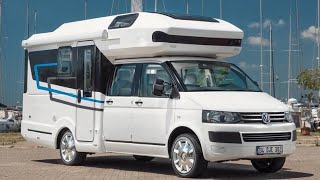 BILLIGSTE WOHNMOBILE MIT HARTEM TÜRKISCHEM MONOCOCK 🇹🇷 2023: LA MARCA HOTOMOBIL VW T6.1 MONOCOCK