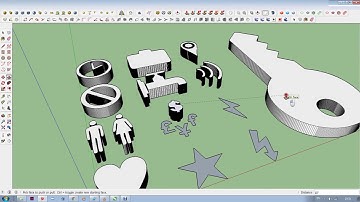 How To Convert 2D Image To 3D Tutorial Corel Draw Sketchup - Hindi Urdu
