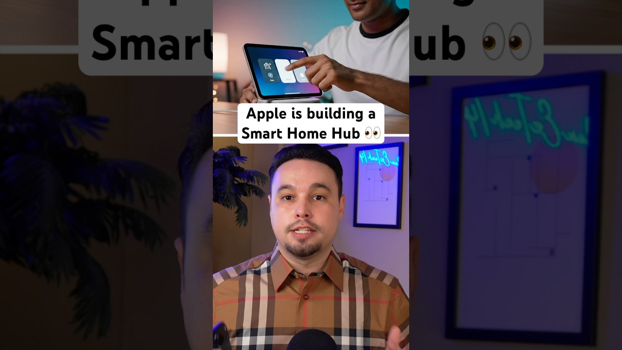 Apple Smart Home Hub is COMING!! 😱 #apple #smarthome #tech #shorts
