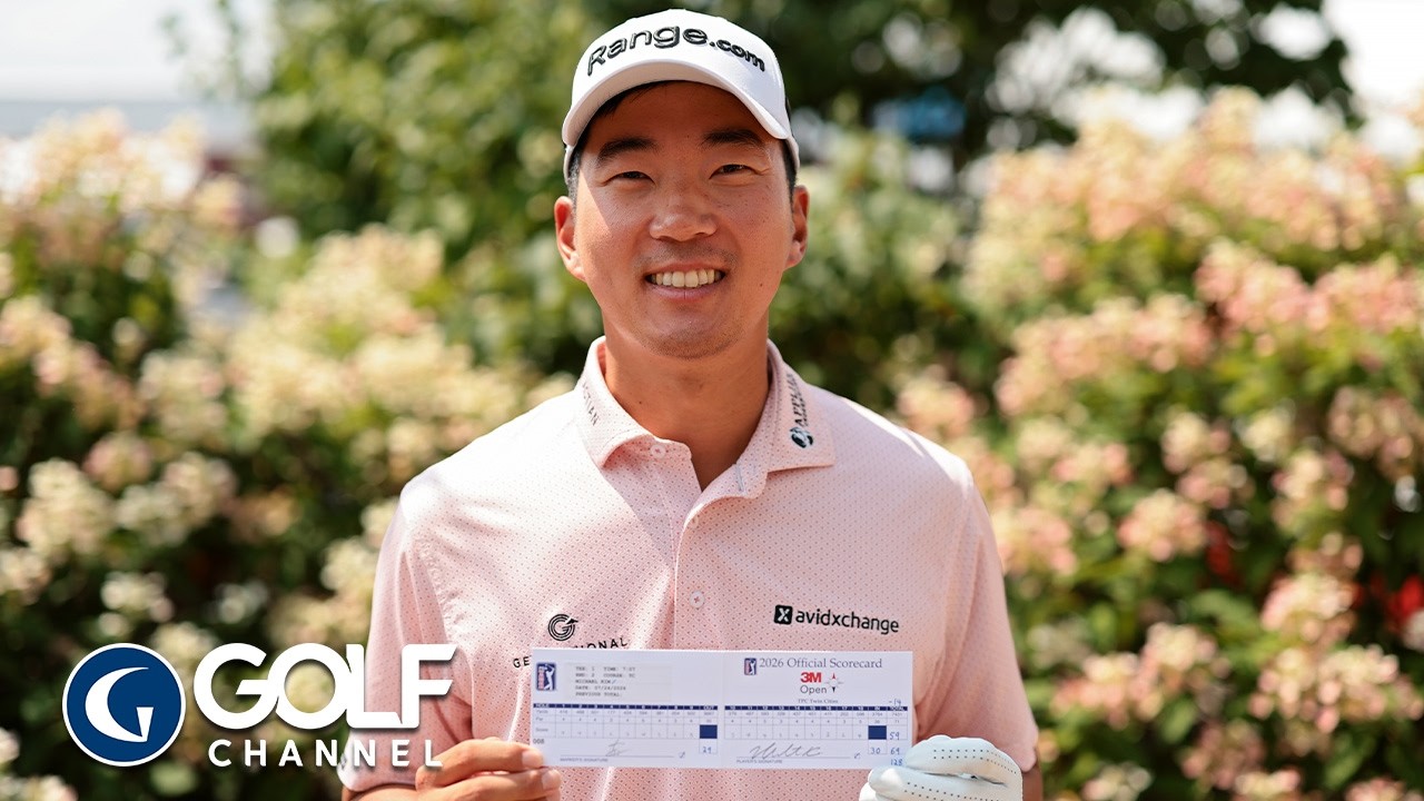 Michael Kim fires 59 for 16th sub-60 round in PGA Tour history | Golf Channel