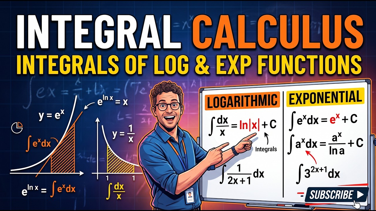 Integrals of Exponential Functions - YouTube