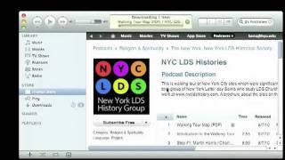 nyclds podcastTut1 screenshot 1