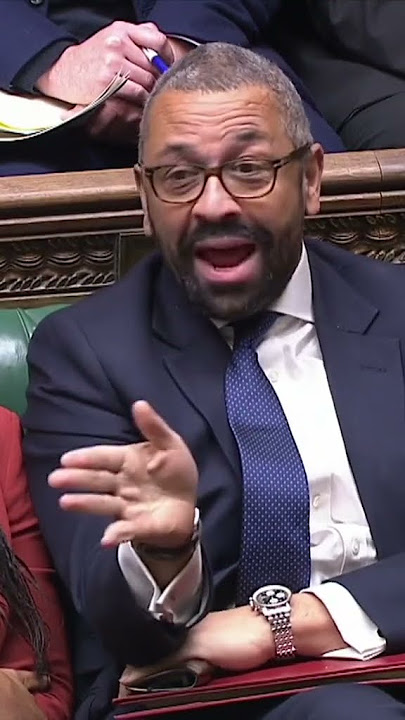 PMQs: Home secretary James Cleverly reacts to Sir Keir Starmer in Commons