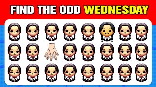 60 puzzles for GENIUS | Find the ODD One Out - Wednesday Edition 👽