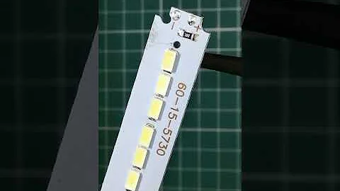 led bulb repair using solder iron #shorts