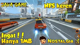Need For Speed Hanya 1MB!! - Need For Speed The Run Java Gameplay