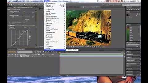 speed art after effects miniature effect