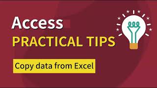 📥 Copy Data from Excel | Move Your Spreadsheets into Access the Smart Way!