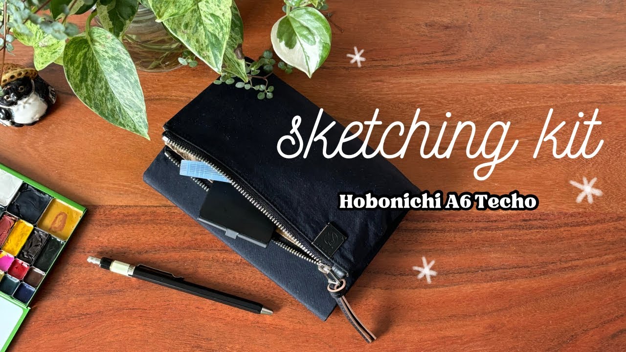 Комплектация альбома для рисования Hobonichi: обложка формата A6