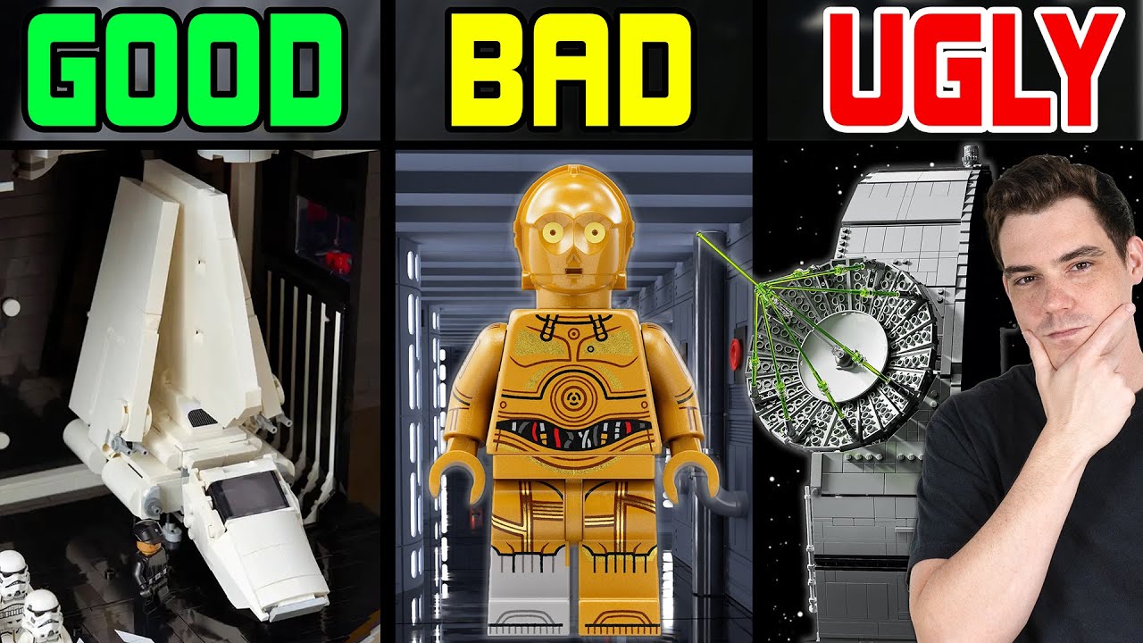 LEGO Star Wars ЗВЕЗДА СМЕРТИ: ХОРОШИЙ, ПЛОХОЙ и ЗЛОЙ за 1000 долларов!