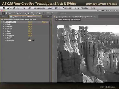 After Effects Classic Course: Black & White