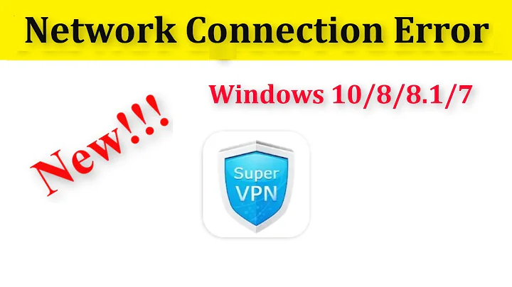 How To Fix Hotspot Shield VPN Network / Internet Connection Problem Windows 10/8/8.1/7