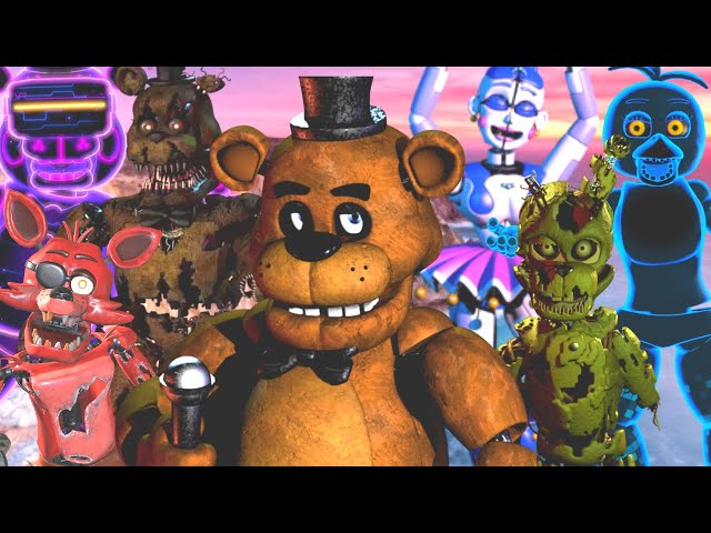10 FIVE NIGHTS AT FREDDY'S ANIMATRONIC VOICES ANIMATED (FNAF ANIMATIONS) 