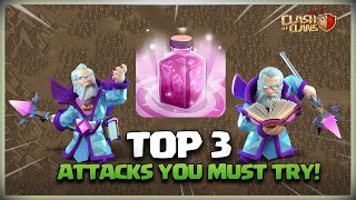 Top 3! Th13 Recall Spell Attack Strategies You must Try - Clash Of Clans coc