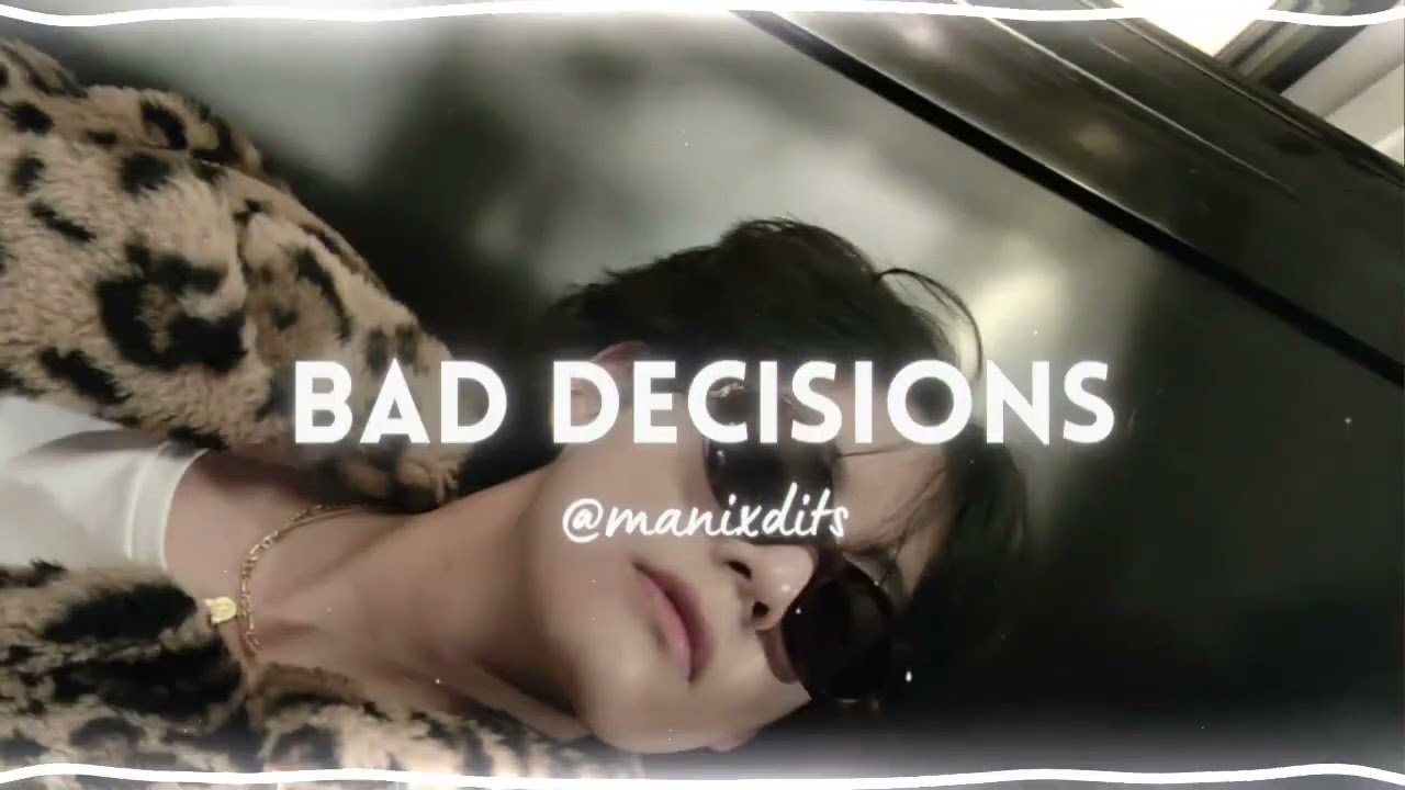 bad decisions - benny blanco ft. bts & snoop dogg『edit audio』