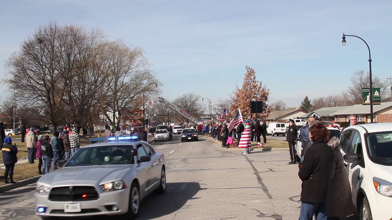 Westerville Police Procession YouTube