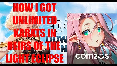 Heirs Of Light Eclipse Hack Unlimited Karats Cheat For Android IOS