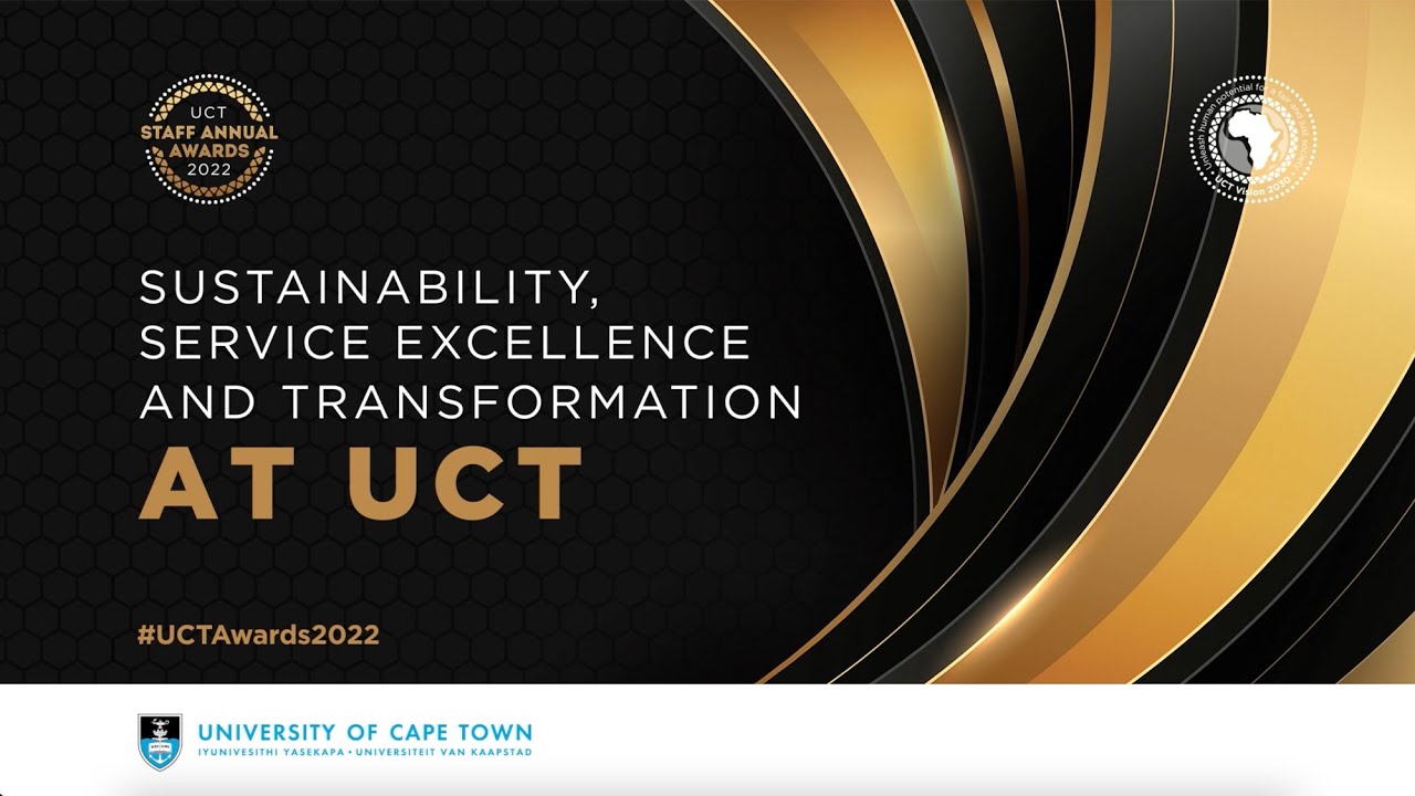 Sustainability, service excellence and transformation at UCT