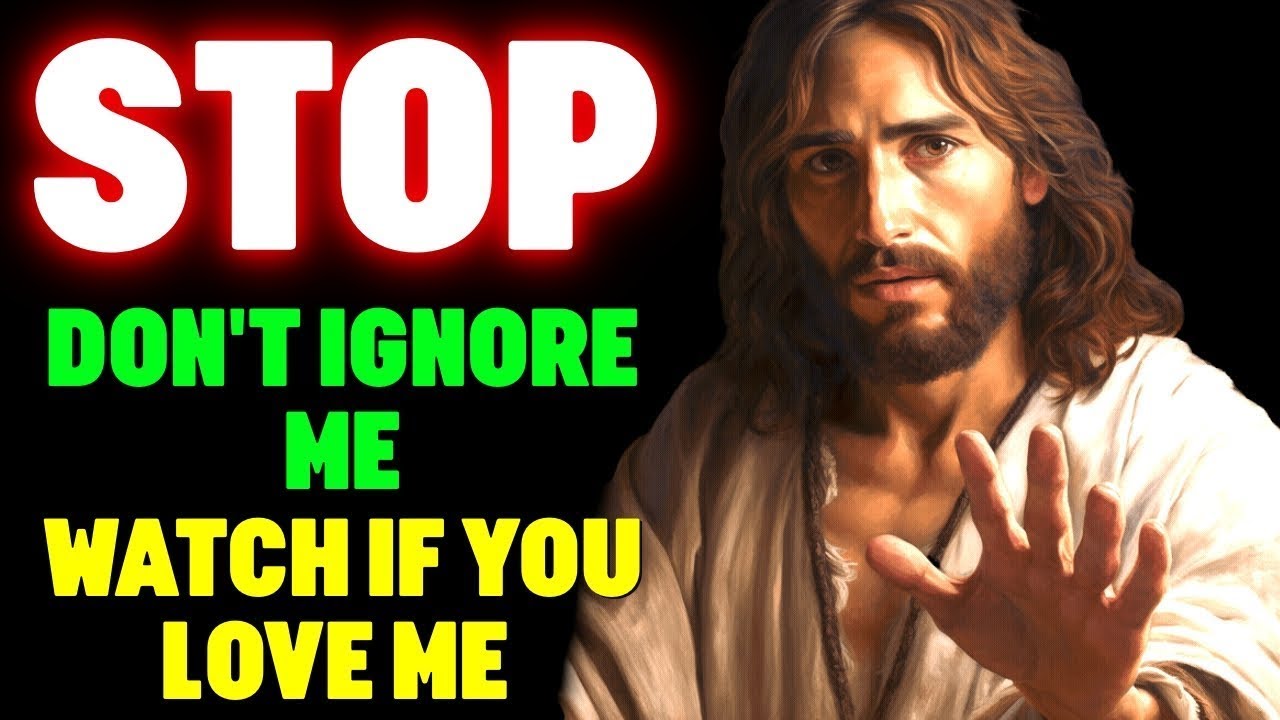 God Says STOP AND LISTEN AND YOU WILL RECIEVE... ‼ God Helps