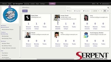 6. Odoo GYM Management Module BI Reports - SerpentCS