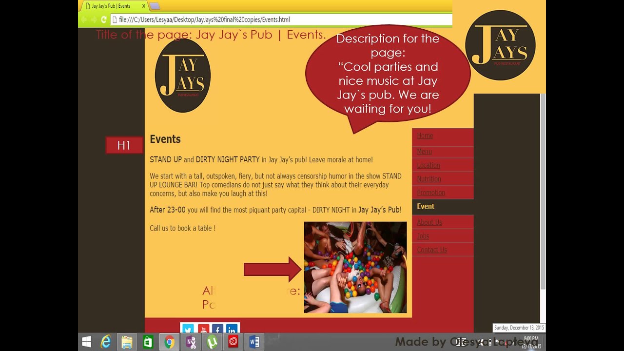 Jay Jays Powerpoint Video (Group 1)