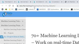 Data Analysis For Absolute Beginners Pt12 How To Get Dataset From Dataflair Blog Dataset