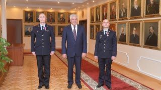 Владимир Колокольцев вручил государственные награды отличившимся сотрудникам пермского полка ДПС