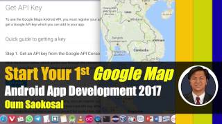 Latest Android App Development: Start Your 1st Google Map