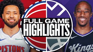 Famous PISTONS at KINGS | FULL GAME HIGHLIGHTS | December 26, 2024 Profile