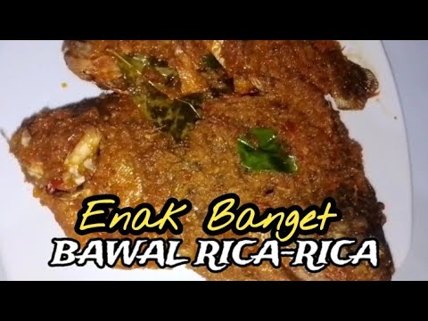 Resep Ikan Bawal Goreng Rica Rica
