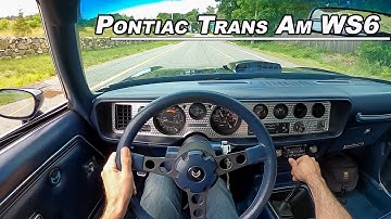 1981 Pontiac Firebird Trans Am WS6 - 400hp Crate Engine Muscle Car (POV Binaural Audio)