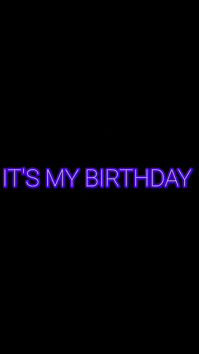 It's my birthday tadaa🥳♥️