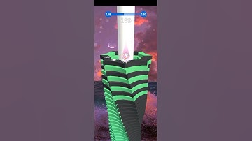 stack ball 3d (level 128)🥳💫🕹️ gameplay android ios #short #game #asmr #stackball