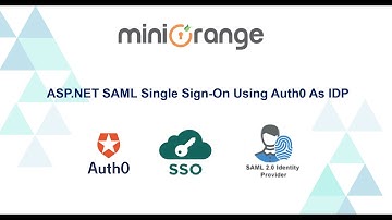 ASP.NET SAML Single Sign On (SSO) using Auth0 as IDP | ASP.NET Auth0 sso